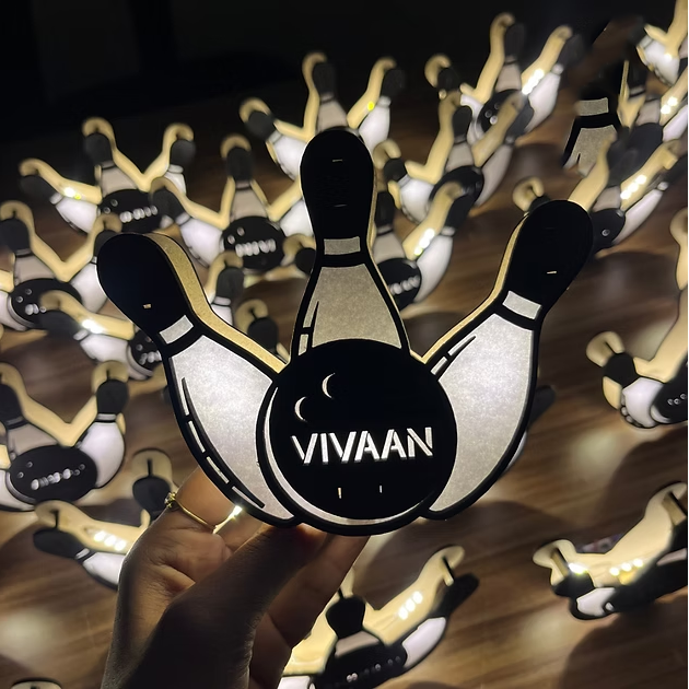 Bowling Character Night Lamp 5 Inch