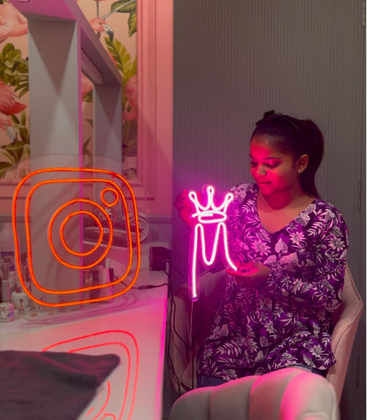 A-Z Name Night Lamp Light Big Name